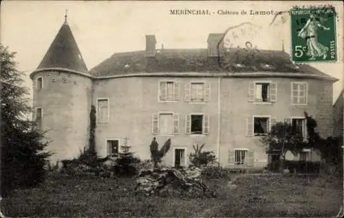 Ak Mérinchal Creuse, Chateau de Lamothe