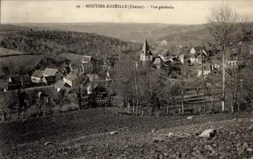 Ak Moutier Rozeille Creuse, Gesamtansicht