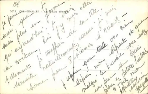 Ak Chénérailles Creuse, Le Groupe Scolaire