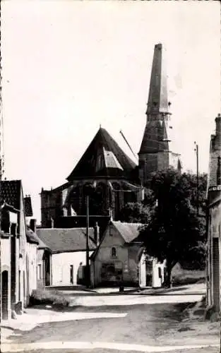 Ak Gallardon Eure et Loir, Kirche St. Pierre