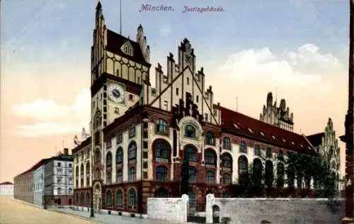 Ak München, Justizgebäude