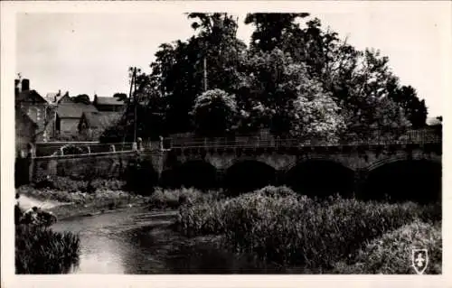 Ak Vailly sur Sauldre Cher, Pont de la Sauldre