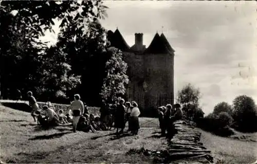 Ak Bort Les Orgues Corrèze Frankreich, Les Jeunes Cordees