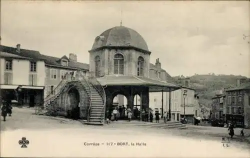 Ak Bort les Orgues Corrèze, La Halle