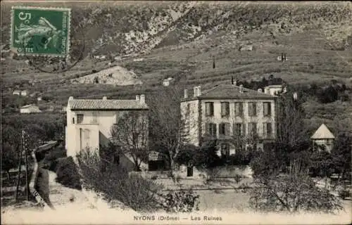 Ak Nyons Drôme, Les Ruines