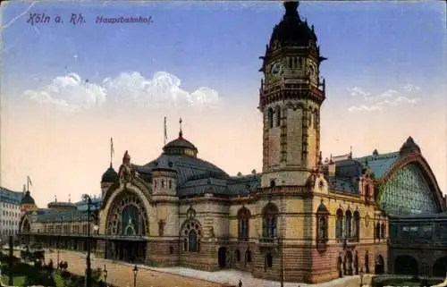 Ak Köln am Rhein, Hauptbahnhof