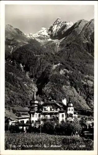 Ak Oetz in Tirol, Hotel drei Mohren