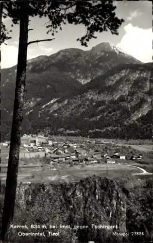 Ak Imst in Tirol, Gesamtansicht, Oberinntal, Karres