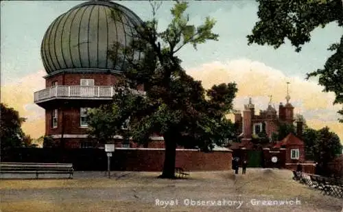 Ak Greenwich London England, Königliches Observatorium