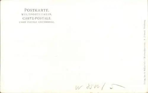 Künstler Ak Schmidt, Franz, Nürnberg in Mittelfranken, am Heidenturm