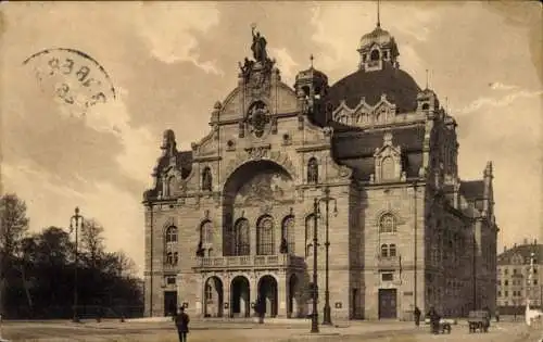 Ak Nürnberg in Mittelfranken, Stadttheater