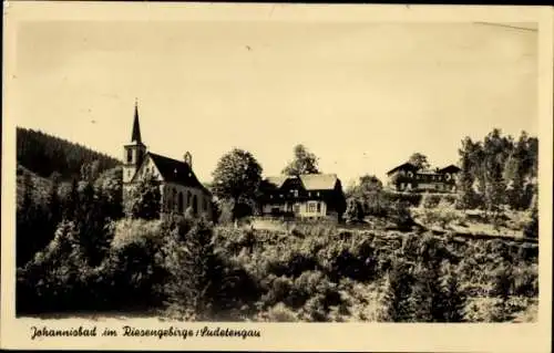 Ak Janské Lázně Johannisbad Riesengebirge Region Königgrätz, Kirche