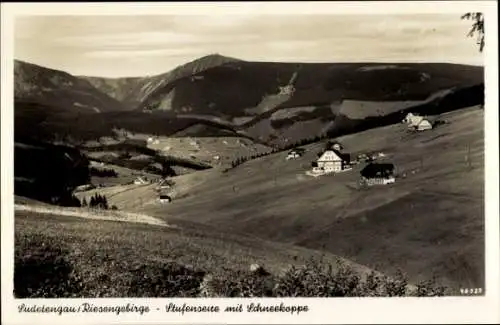 Ak Malá Úpa Kleinaupa Riesengebirge Region Königgrätz, Stufenseite, Schneekoppe