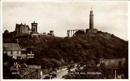 Ak Edinburgh Schottland, Calton Hill