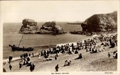 Ak Seaham Durham England, Strand