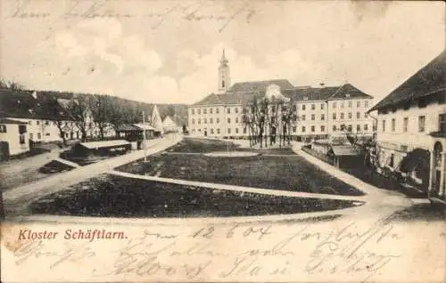 Ak Schäftlarn Oberbayern, Kloster