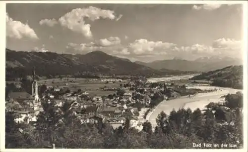 Ak Bad Tölz in Oberbayern, Gesamtansicht