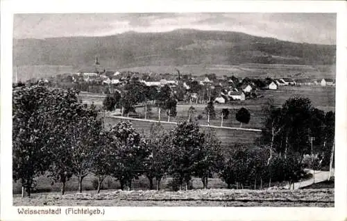 Ak Weißenstadt im Fichtelgebirge, Gesamtansicht