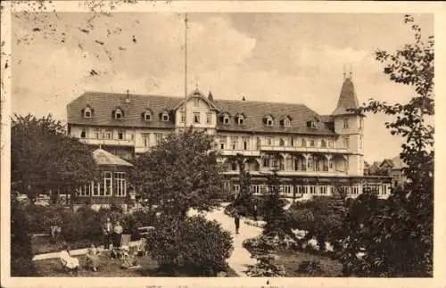 Ak Hahnenklee Bockswiese Goslar im Harz, Hotel Hahnenklee'er Hof