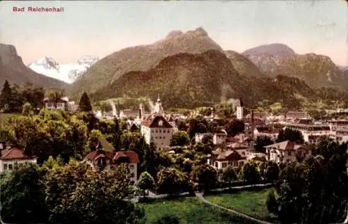 Ak Bad Reichenhall in Oberbayern, Gesamtansicht