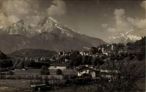 Ak Berchtesgaden in Oberbayern, Gesamtansicht