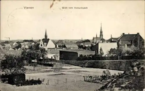 Ak Viersen in Nordrhein Westfalen, Blick vom Hohenbusch