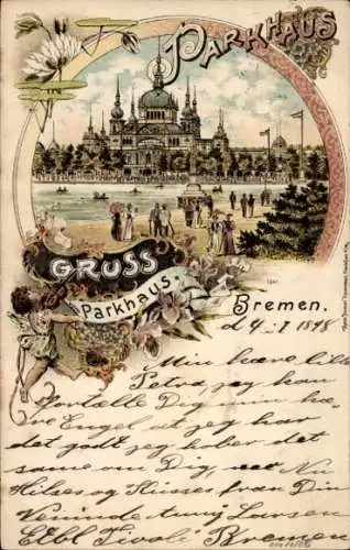 Litho Hansestadt Bremen, Parkhaus