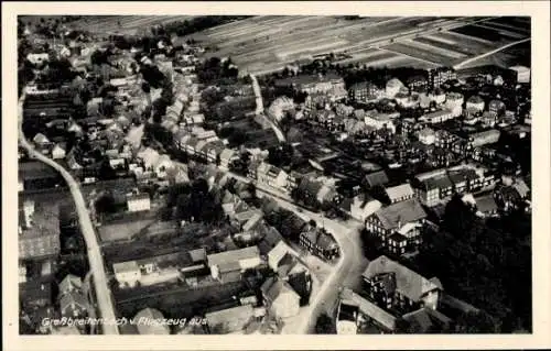 Ak Großbreitenbach in Thüringen, Fliegeraufnahme