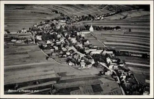 Ak Böhlen Großbreitenbach in Thüringen, Fliegeraufnahme