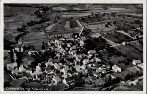 Ak Oberhohenried Haßfurt Unterfranken, Fliegeraufnahme