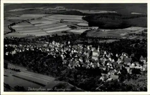 Ak Deckenpfronn in Baden Württemberg, Fliegeraufnahme