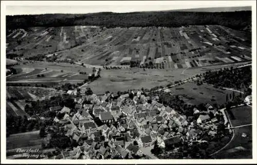 Ak Eberstadt in Württemberg, Fliegeraufnahme