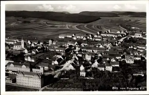 Ak Bitz Schwäbische Alb Württemberg, Fliegeraufnahme