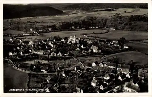 Ak Abtsgmünd Ostalbkreis, Fliegeraufnahme