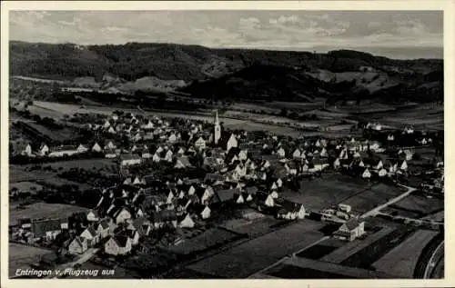 Ak Entringen Ammerbuch in Baden Württemberg, Hohenentringen, Fliegeraufnahme