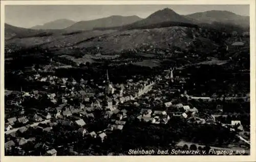 Ak Steinbach Baden Baden, Luftaufnahme