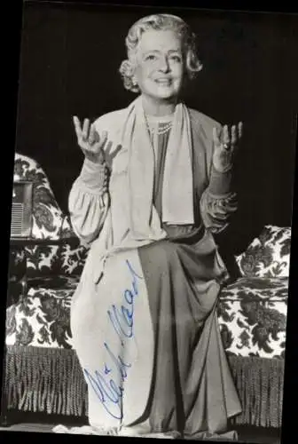 Ak Schauspielerin Käthe Haack, Portrait, Autogramm