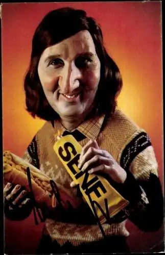 Ak Schauspieler und Sänger Mike Krüger, Portrait, Autogramm