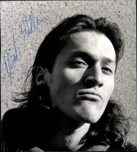 Ak Schauspieler David Scheller, Portrait, Film Solange wir lieben, Autogramm