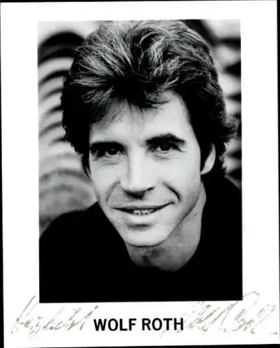 Ak Schauspieler Wolf Roth, Portrait, Autogramm