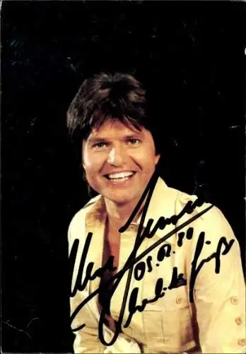 Ak Schauspieler und Sänger Uwe Jensen, Portrait, Autogramm