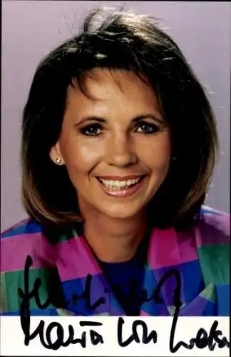 Ak Schauspielerin Maria von Welser, Portrait, Autogramm