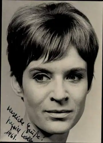 Ak Schauspielerin Ingrid Kolbe, Portrait, Autogramm