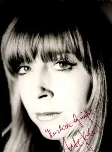 Ak Schauspielerin Ute Gerlach, Portrait, Autogramm