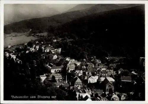 Ak Badenweiler im Schwarzwald, Fliegeraufnahme