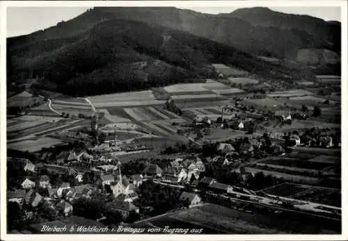 Ak Bleibach Gutach im Breisgau Schwarzwald, Fliegeraufnahme