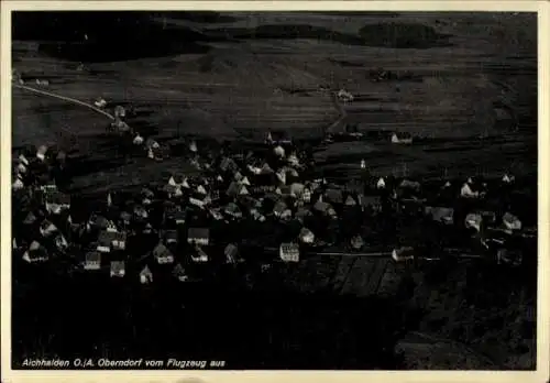 Ak Aichhalden im Schwarzwald, Fliegeraufnahme