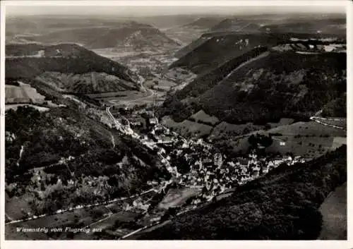 Ak Wiesensteig in Württemberg, Fliegeraufnahme