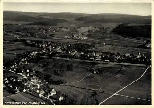 Ak Allmendingen in Württemberg, Fliegeraufnahme