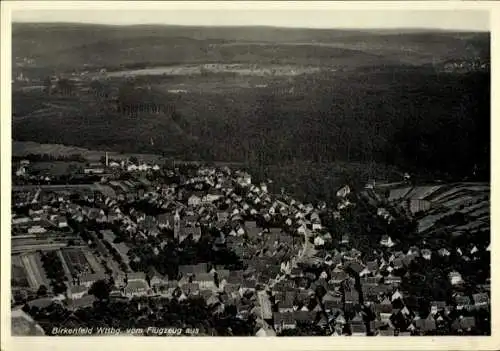 Ak Birkenfeld in Württemberg, Fliegeraufnahme